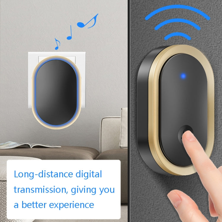 CACAZI A99 Home Smart Remote Control Doorbell Elderly Pager CACAZI A99 Home Smart Remote Control Doorbell Elderly Pager